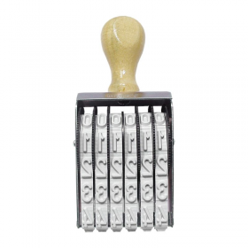 Numerador 10mm 06 dígitos Numerador 10mm 06 dígitos