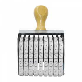 Numerador 10mm 09 dígitos Numerador 10mm 09 dígitos