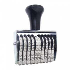 Numerador 05mm 10 dígitos Numerador 05mm 10 dígitos