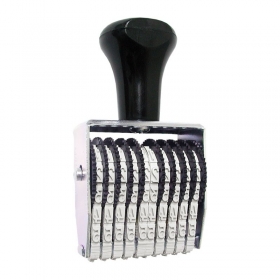 Numerador 05mm 10 dígitos estreito Numerador 05mm 10 dígitos estreito