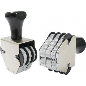 Duplo Sobreposto 3mm - Mês em números Duplo Sobreposto 3mm - Mês em números